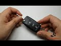 [HOW TO] 2010  VW Complete Volkswagen Key Fob Shell Replacement Tutorial