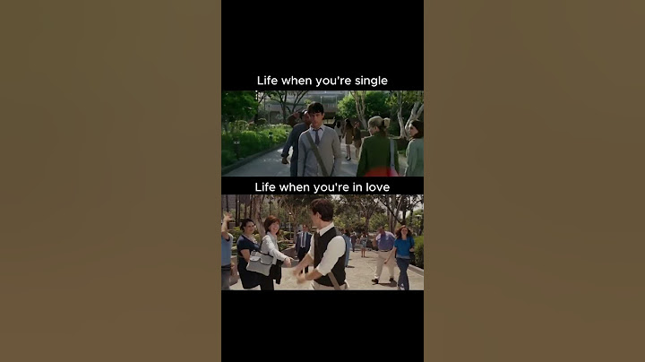 Life when you’re single vs in love