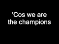 Gambar cover Queen - We Are The Champions Lyrics