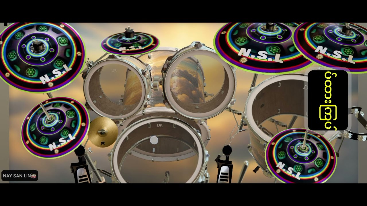 ❰❰ နှင်းပျောက်တဲ့နွေ ❱❱ တေးသံရှင်🎤ညီရဲထိုက်  🎸Bass 🥁Drumcover #naysanlin