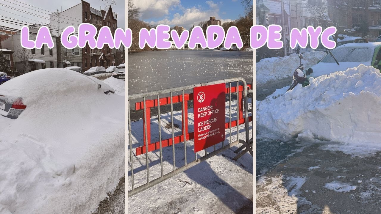 MANHATTAN BAJO NIEVE + Contestando vuestras preguntas: ¿Me cambio de piso?¿Me voy de Nueva York?