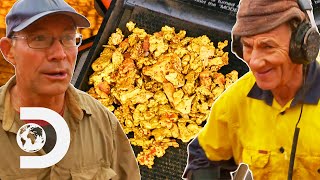 Shane & Russell Jump For Joy After Weighing In Their $6,000 Gold Haul! | Aussie Gold Hunters