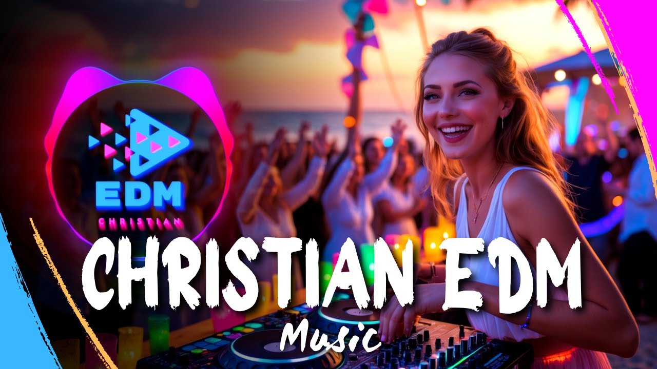 Christian EDM Dance Music 💙💜 New Uplifting Christian Songs Playlist 2025 🎶 Best Christian Edm Songs
