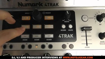 Numark 4Trak 4 Channel Traktor Controller DJ Review