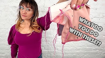 How To Finish Serger Thread Tails 3 Ways Like A Pro!