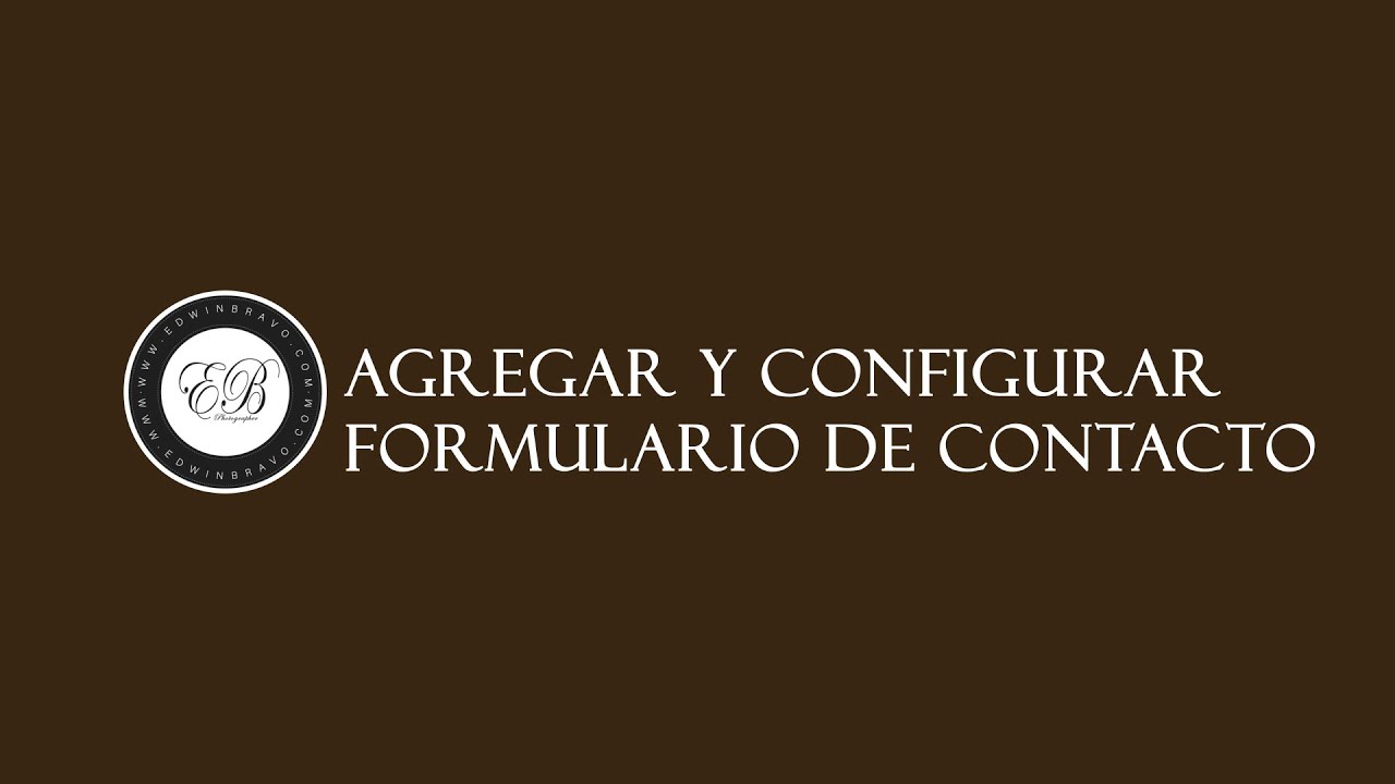 33- Agregar y configurar formulario de contacto | Adobe Portfolio 2024