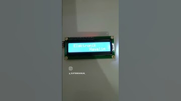 Arduino ile Lcd Ekrana Yazı Yazdık !! #shorts #keşfet #keşfetteyim  #beniöneçıkart #keşfetteyiz #lcd