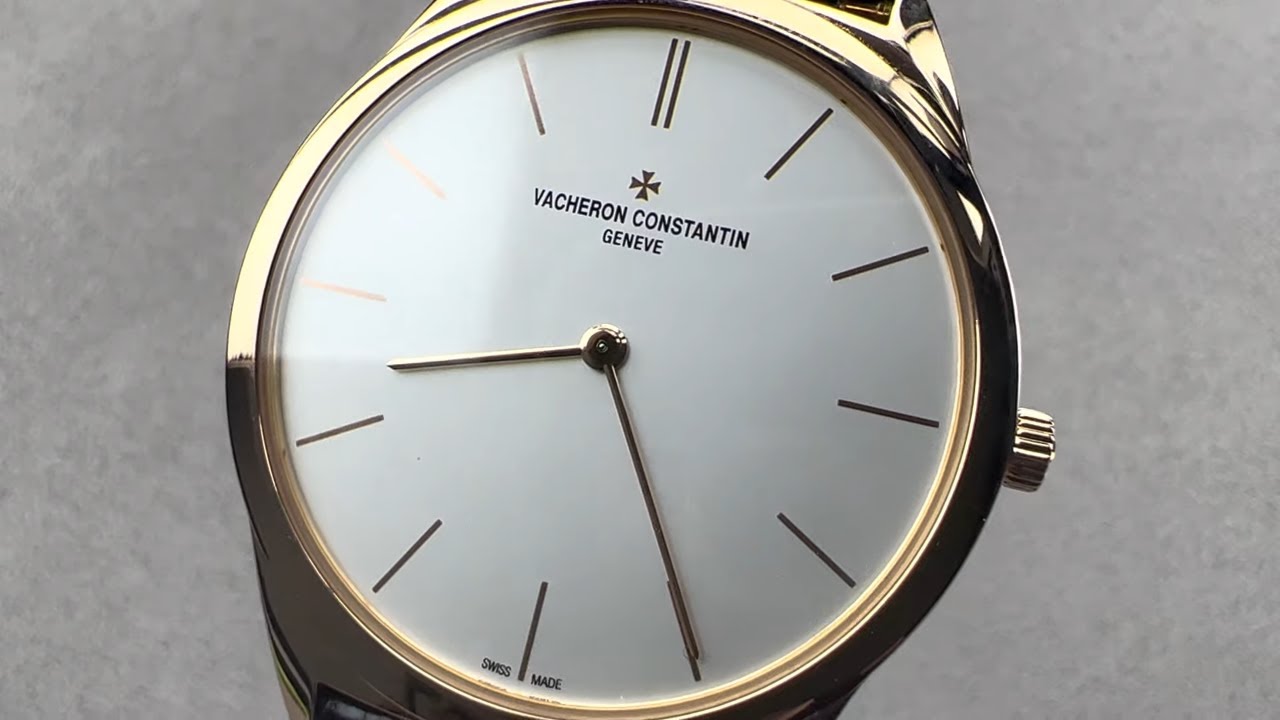 Vacheron Constantin Historiques Ultra Thin 33155/000R-9588 Vacheron ...