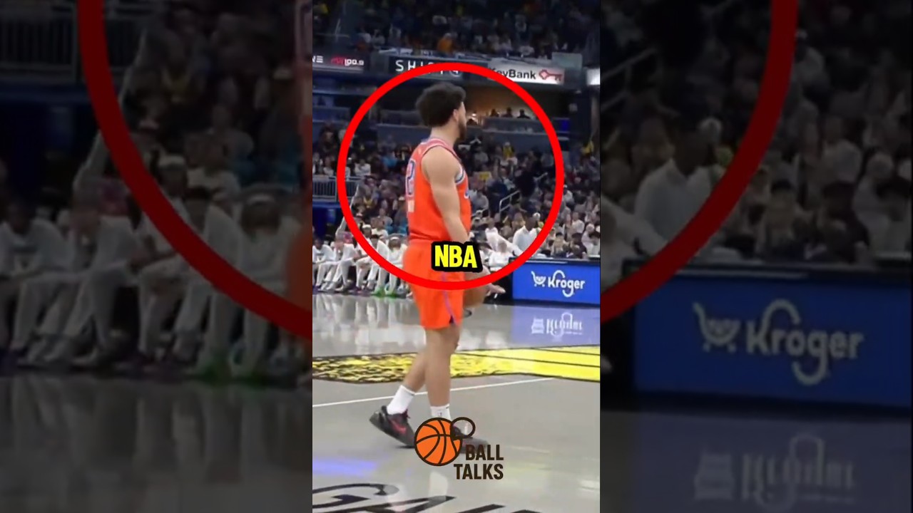 Ajay Mitchell Scores On His OWN Basket?! 