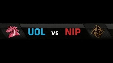 Ninja in pyjamas vs Unicorns of Love G1 EU CHaLLENger Series 2014  NIP vs UOL