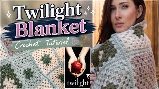 Crochet the Twilight Granny Square Blanket | Movie Inspired