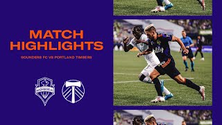 HIGHLIGHTS: Seattle Sounders FC vs. Portland Timbers | August 29, 2021