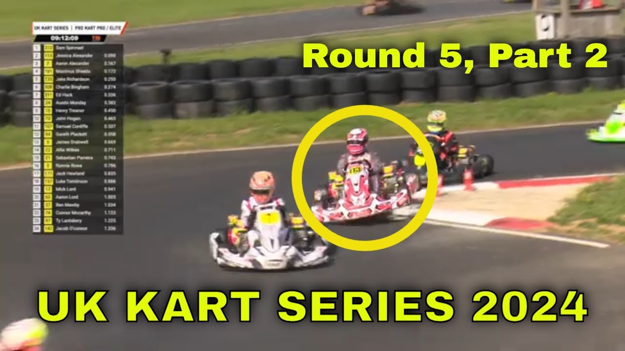 UK Kart Series Rd 5, Whilton Mill, 2024, Part 2