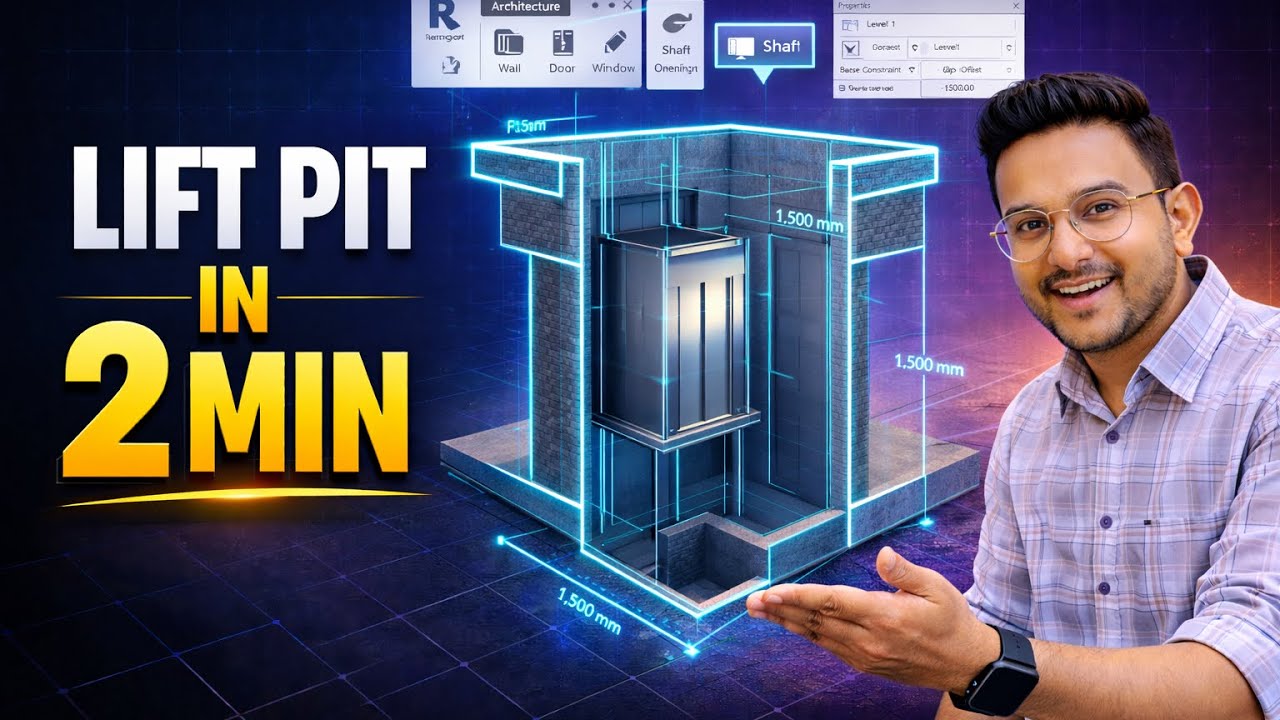 Revit Elevator Front Rear Create Elevator in Revit Like a Pro | Complete Guide #RevitTutorial # ...