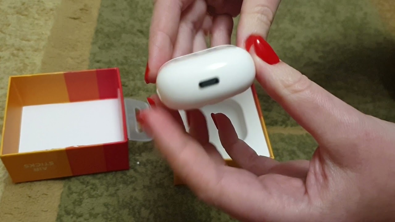 Распаковка Bluetooth-гарнитуры Ergo BS-720 Air Sticks White