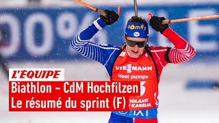 Biathlon - Julia Simon nouvelle leader du classement général, le sprint d'Hochfilzen pour Herrmann