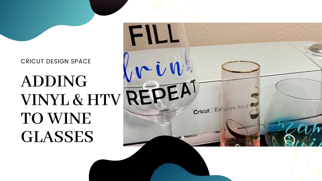 DIY Wine Glasses + Iron on and what NOT to do YouTube