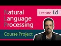 Nlp lecture 1d  overview of the course project