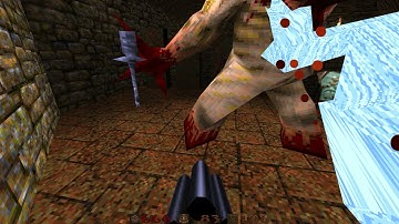 Quake Done 100% Quickest - E2M4 The Ebon Fortress (4K60 HQ)