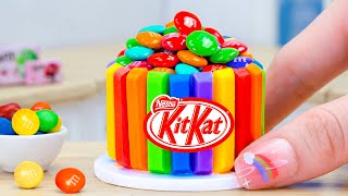 So Tasty Miniature Chocolate Cake Recipe | Perfect Tiny Chocolate Kitkat And M&M Candy For Family by Mini Tasty 39,801 views 9 months ago 4 minutes, 26 seconds