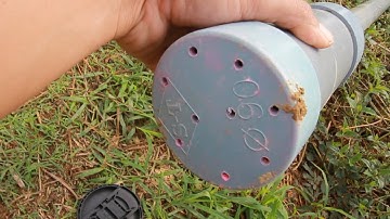 Cách tạo dụng cụ rãi thuốc diệt tuyến trùng, rệp sáp an toàn với người lao động