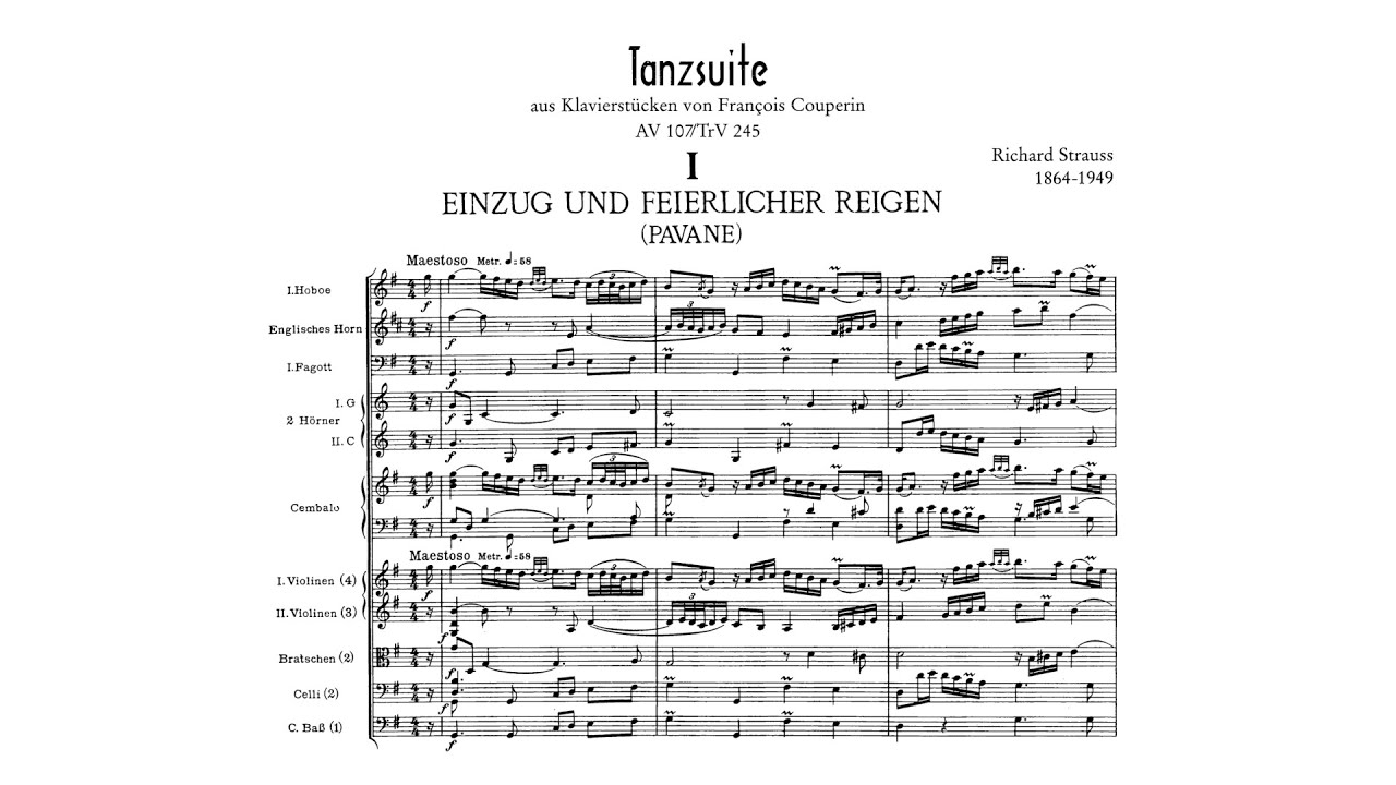 Richard Strauss – Divertimento after Couperin - YouTube