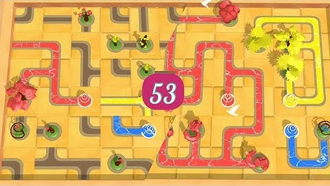 Water Connect Puzzle Game Level - 53 Walkthrough Android Gameplay | Puzzle Games