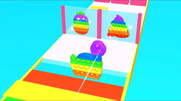 Fidget Rush 🍍 All Levels Gameplay Walkthrough Android iOS (Levels 57-58)