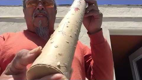 Instrument making workshops: rain sticks (ages K-adults)