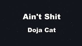 Karaoke♬ Ain't Shit - Doja Cat 【No Guide Melody】 Instrumental