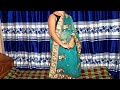 Green Color net Saree Wearing Perfectly full Step with me | By Wear Media