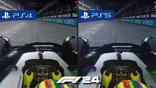 F1 24 - PS4 vs PS5