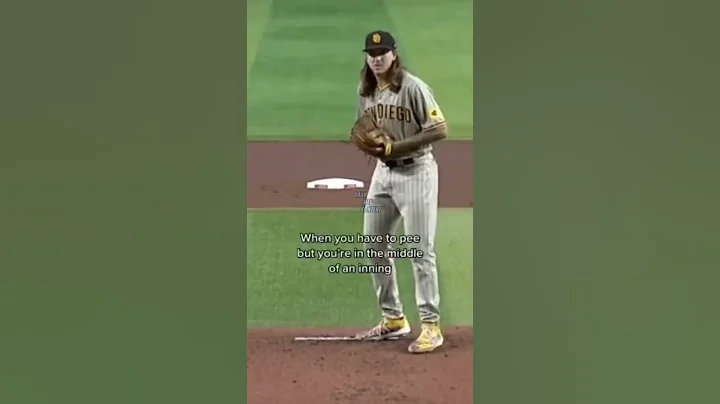 When You Have To Pee But You’re in The Middle Of An Inning #shorts #viral #fyp