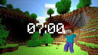 7 Minute Minecraft Timer | Dancing Countdown Fun #minecraft #countdown #timer