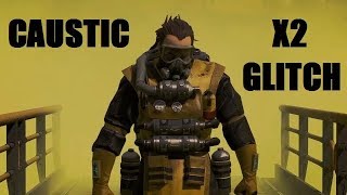 APEX LEGENDS | CRAZY GLITCH | GETTING TWO CAUSTICS ON ONE TEAM BEST BUG