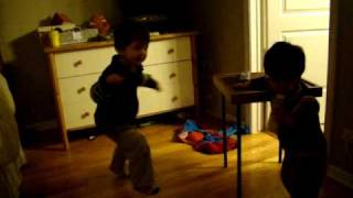 Chunky Monkey Boy Break Dances To Public Enemy Move Featuring Spuddy Buddy