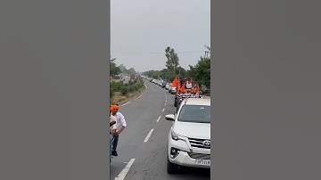 brijbhushan Sharan Singh ka gadi ka kafila #dabdaba#Kokila#