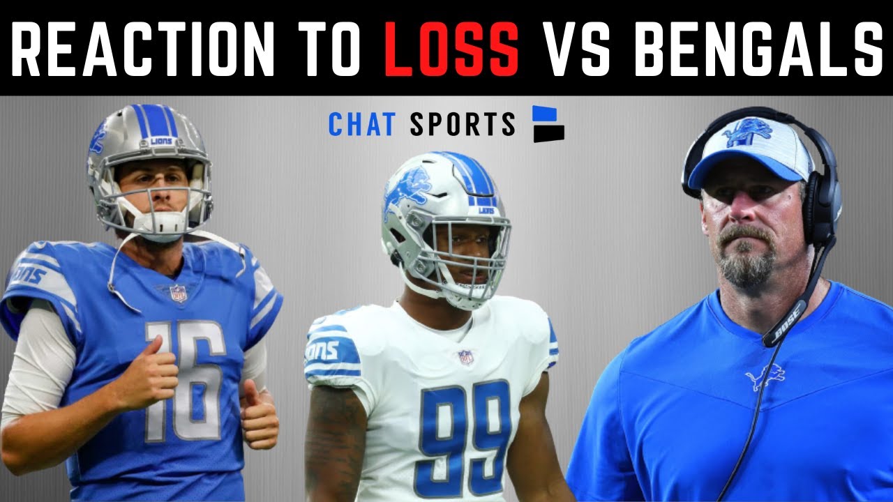 Lions Rumors & News After 34-11 Loss vs Bengals | Jared Goff, Penei Sewell & Jamaal Williams