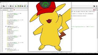 pikachu using python turtle How To Draw Pikachu Using Python Turtle Graphics Draw Pikachu Using Python Geek Byte