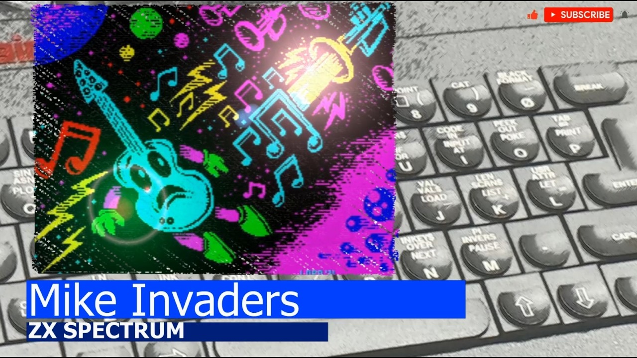ZX Spectrum -=Mike Invaders=- - YouTube