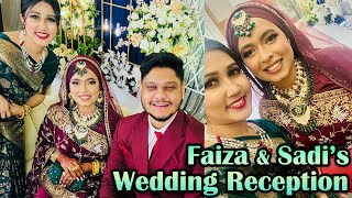 Khudalagse'r বউ ভাত 🔥 GRWM for Faiza's Wedding Reception