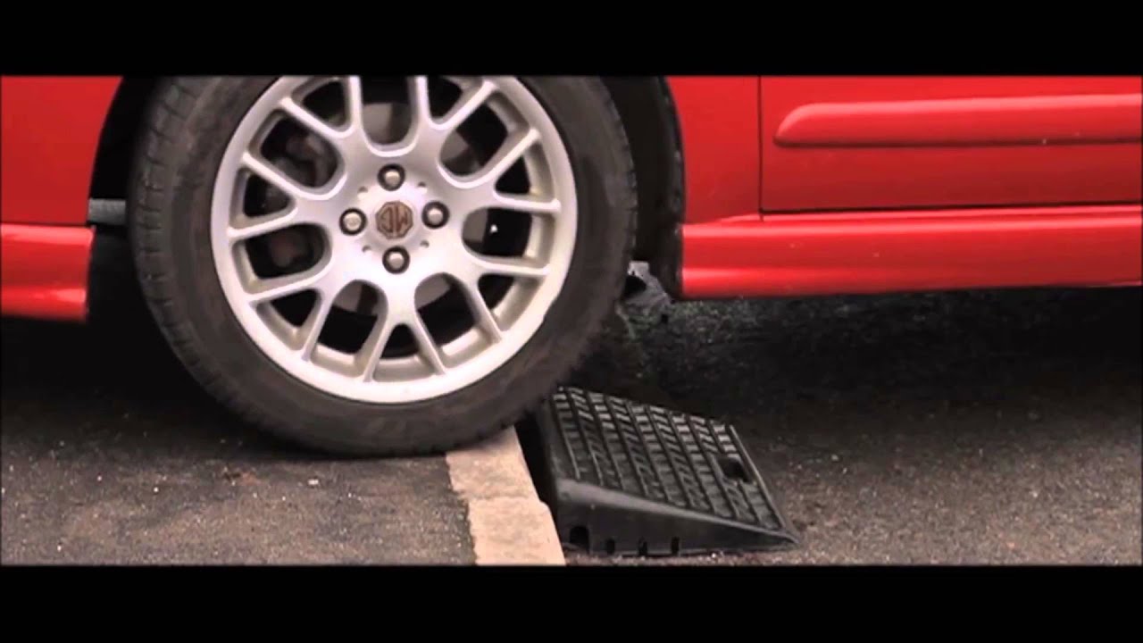 Demonstration Kerb Ramp in Use YouTube