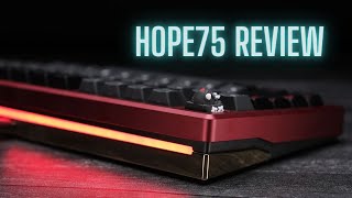 THIS Custom Keyboard is Stunningly Gorgeous! | Hope75 Review | Velocifire