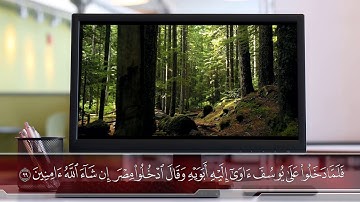 ماتيسر من سورة يوسف الصوت الجبلي علي عبدالكريم