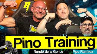 Pino Training con nado de la Gente y Pipo Ramirez