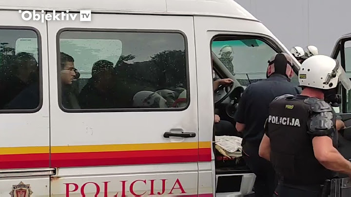 Policija privodi Komite na Cetinju
