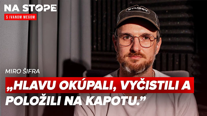 Šifra: „Černák bral svoju prácu ako dedinskú zabíjačku“