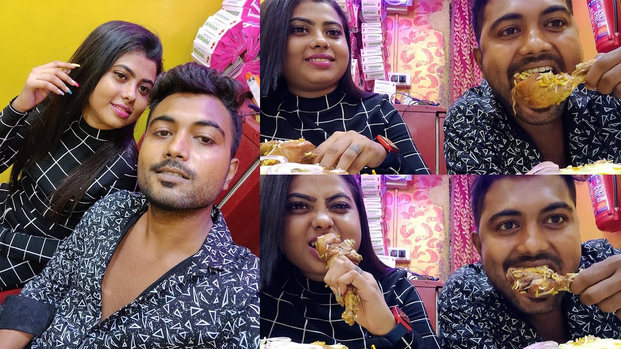 বিরানি খেতে বসে কি অবস্থা হল |  piglu & pompi new vloge | Bengali daily blog