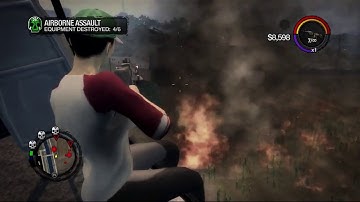 Saints Row 2 (PS3) walkthrough - Airborne Assault