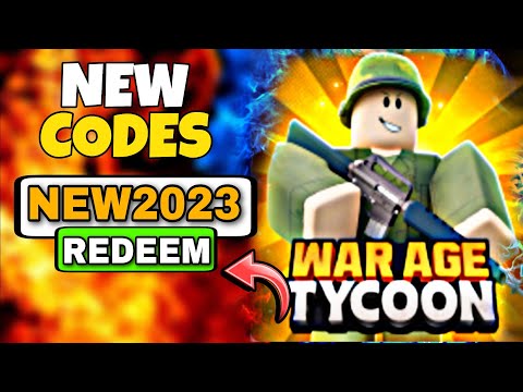 War Age Tycoon codes December 2023
